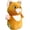 Orange, variant on dinofactory Cat Golf Driver Headcover, Plush Kitten, Dark Gray
