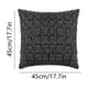 thumbnail image 3 of Cojín Cuadrado Shushug - 45 X 45 Cm. Cojín Suave de Poliéster para Sofá, Sala de Estar y Rincón de Lectura | Funda de Cojín Decorativa Blanca | Transpirable y Lavable, 3 of 6