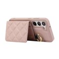 thumbnail image 2 of Crossbody Wallet Case for Samsung Galaxy S22 with Make-up Mirror, PU Leather Lanyard Purse Magnetic Clasp Card Holder, Flip Kickstand Shockproof Phone Cover for Samsung Galaxy S22, Purple, 2 of 7