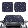 thumbnail image 2 of Xecao Anchor for Foldable Car Sun Shades (2-Pack) offer sun protection with an easy-fold design for convenient windshield shading., 2 of 7