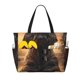thumbnail image 1 of Fotbe Lake Meditating Elephant Bolsa de Viaje para Playa - Resistente al Agua, Bolsa Tote de Gran Capacidad y Ligera con 7 Bolsillos para Mujeres y Hombres, 1 of 7