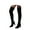 Black, variant on Women's Thigh High Knit Sock Boots Pointy Toe High Heel Stretch Chelsea Over the Knee Boots