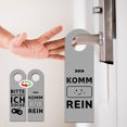 thumbnail image 3 of Easy To Use, Multiple Uses Do Not Disturb Door Hanger With Rounded Style Edges For Safety, Flexible Unbreakable Design, Quality Look With Bright Color Contrast, Suitable For, 3 of 5