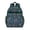 Dark-green-8, variant on Palm Leaf and Exotic Floral School Backpack - Ergonomic Adjustable Bag for Teens