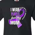 thumbnail image 4 of Inktastic Alzheimers Awareness I Wear Purple For My Mom Youth T-Shirt, 4 of 5