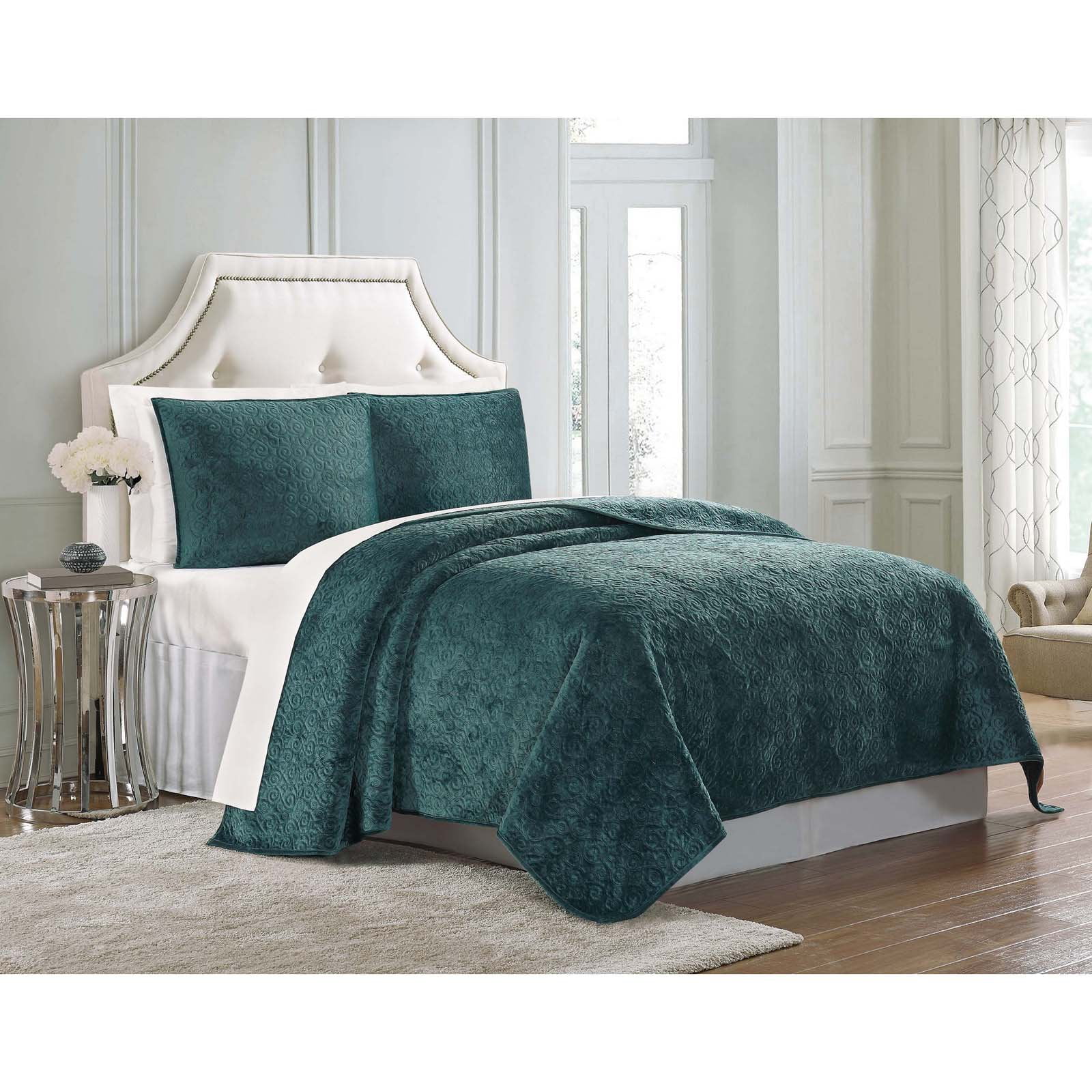 Regent Velvet Coverlet by Charisma