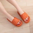 thumbnail image 6 of FAMTKT Womens Mens Solid Color Thickening Slippers Super Soft Breathable Non-Slip Bedroom Home Slippers, Womens House Slippers, 6 of 6