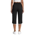 thumbnail image 4 of Rosvigor Capris Pants for Women High Waisted Lightweight Athletic Pants Summer Casual Joggers with Pockets, 4 of 7