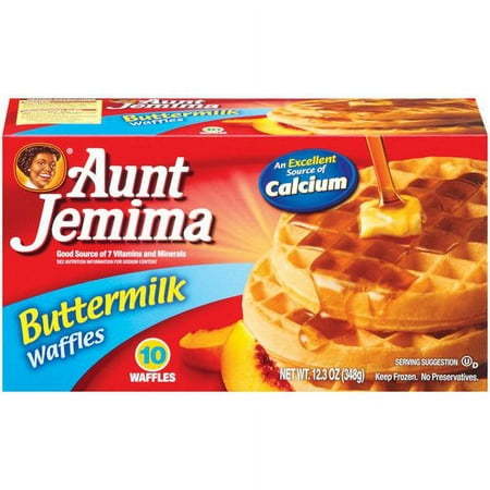 Pinnacle Foods Aunt Jemima Waffles, 10 ea