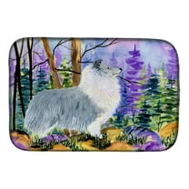 Carolines Treasures SS8636DDM Sheltie Dish Drying Mat 14 x 21" multicolor