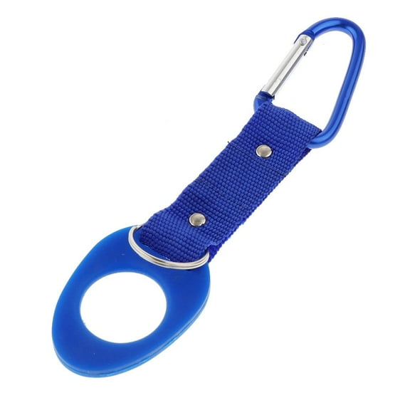 Nylon Water Bottle Holder Hook Backpack Keychain for Hiking Traveling