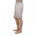 thumbnail image 2 of Men's Satin Boxers Shorts oft Comfy Loose Fit Pajama Short, 2 of 7