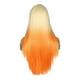 thumbnail image 3 of Xihbxyly Peluca de Pelo Largo, Sintética, Color Naranja, con Malla Interior Ajustable y Transpirable, 65 Cm de Largo, Ideal para Fiestas de Cosplay, Accesorio de Moda para Mujer, Estilo Cómodo., 3 of 7