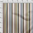thumbnail image 2 of oneOone Viscose Jersey Fabric Bayadere Stripe Printed Fabric 1 Yard 60 Inch Wide, 2 of 5