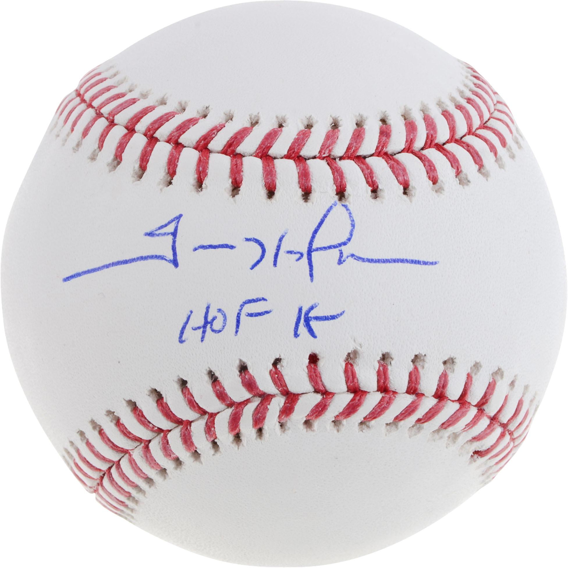 trevor hoffman autographed baseball