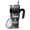 Black Christmas Santa-1, variant on 40oz Tumbler,Black Christmas Santa Pattern Insulated Tumblers with Removable Handle,Stainless Steel Double Vacuum Coffee Tumbler Cup with Straw for Home,Office,Travel,Party