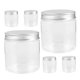 thumbnail image 5 of WASHWEPE 6Ud Frascos Plásticos Transparentes Con Tapa Aluminio Para Cremas Y Cosméticos Uso Doméstico, 5 of 8