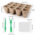 thumbnail image 3 of Innens Seed Starter Tray Peat Pots Kit Biodegradable Germination Seedling Trays 144Cell, 3 of 9