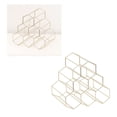 thumbnail image 5 of COSMOBETTY Stable Golden Iron Wine Organizer Home Decor 1Pack 11.2 x 8.5 x 10.7in, 5 of 8