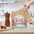 thumbnail image 6 of Flamingoes Flowers Floral Leaves Light Napkin Holder for Table Clear Napkin Stand Paper Holder Acrylic Organizer Dispenser Napkins for Dinner Kitchen Restaurant Room, 6 of 8