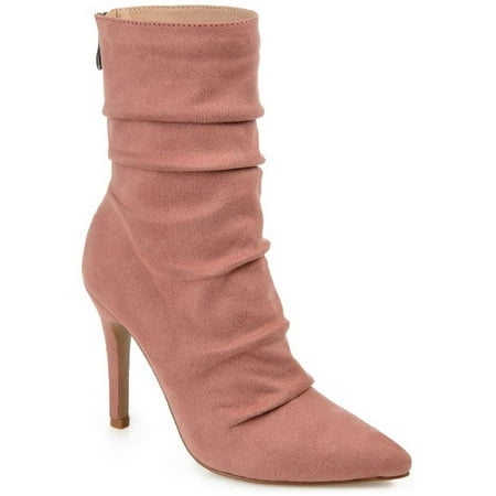

Journee Collection Womens Markie Zip Up High Heel Mid-Calf Boots