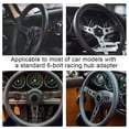 thumbnail image 4 of Racing Steering Wheel, Car Steering Wheel Universal Solid With Horn Button For  Prototipo Style 6, 4 of 8
