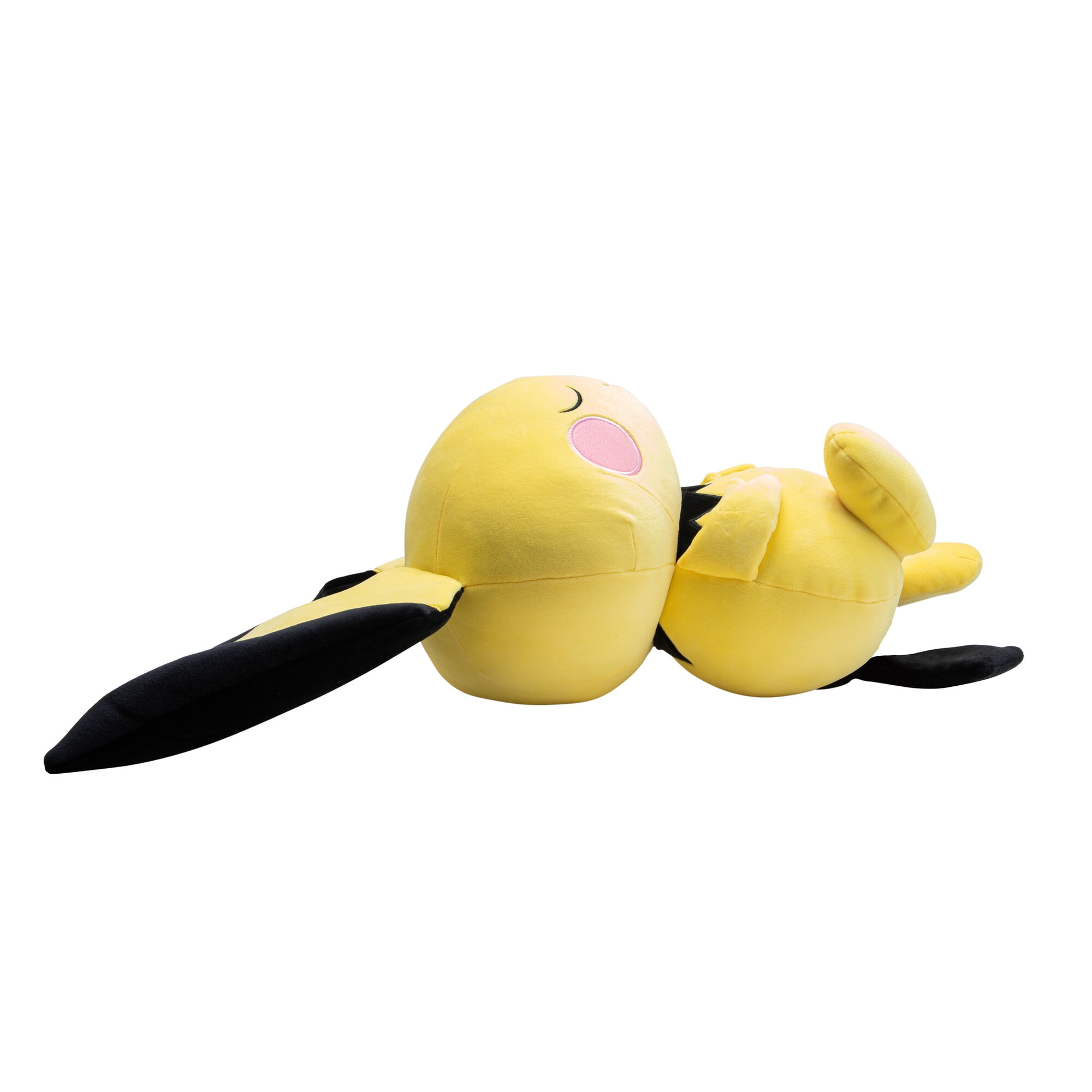Pokemon 18” Plush Sleeping Pichu - Cuddly- Must Have for Pokémon Fans- Plush for Traveling, Car Rides
