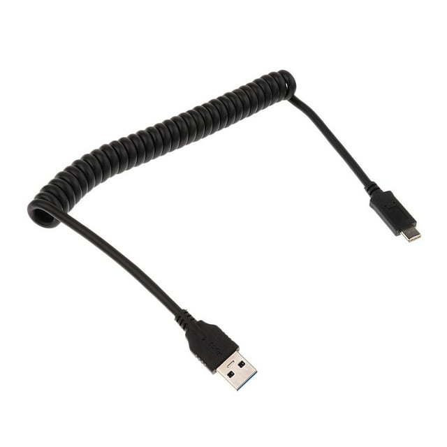 Cable espiral de extensión USB 3.0 perfecl