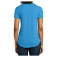 thumbnail image 2 of Mafoose Juniors Scoop Neck Tee Female T-Shirts Heather Bright Turquoise X-Small, 2 of 6