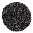 thumbnail image 1 of Tapis Shaggy Raggy Noir Taille 4x4, 1 of 1