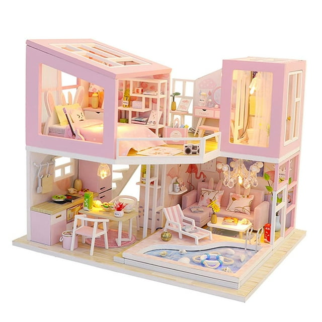 Kits De Ensamblados Habitación Creativa Sin Cubierta Antipolvo Para Niños Juguete De