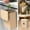 Gray 1, variant on GIXUSIL Small Kitchen Trash Can with Lid,Plastic Hanging Trash Can for Kitchen Cabinet Door or Under Sink,Mountable Compost Bin, (Grey)
