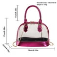 thumbnail image 4 of Women Crossbody Bag Transparent PVC Chain Ladies Handbags Simple Clear Beach Bag, 4 of 10
