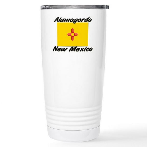 CafePress - Alamogordo New Mexico Stainless Steel Travel Mug - Insulated Stainless Steel Travel Tumbler 20 oz.