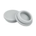 thumbnail image 4 of 2pcs Silicone Snap in Locking Hole Plugs,26mm Narrow Groove 2.5mm for Kitchen Waterproof Sealing Plugs Grey, 4 of 7
