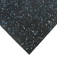 thumbnail image 2 of "Elephant Bark" Rubber Flooring - 3/8 in. x 4 ft. x 5 ft. - Blue Steel, 2 of 6