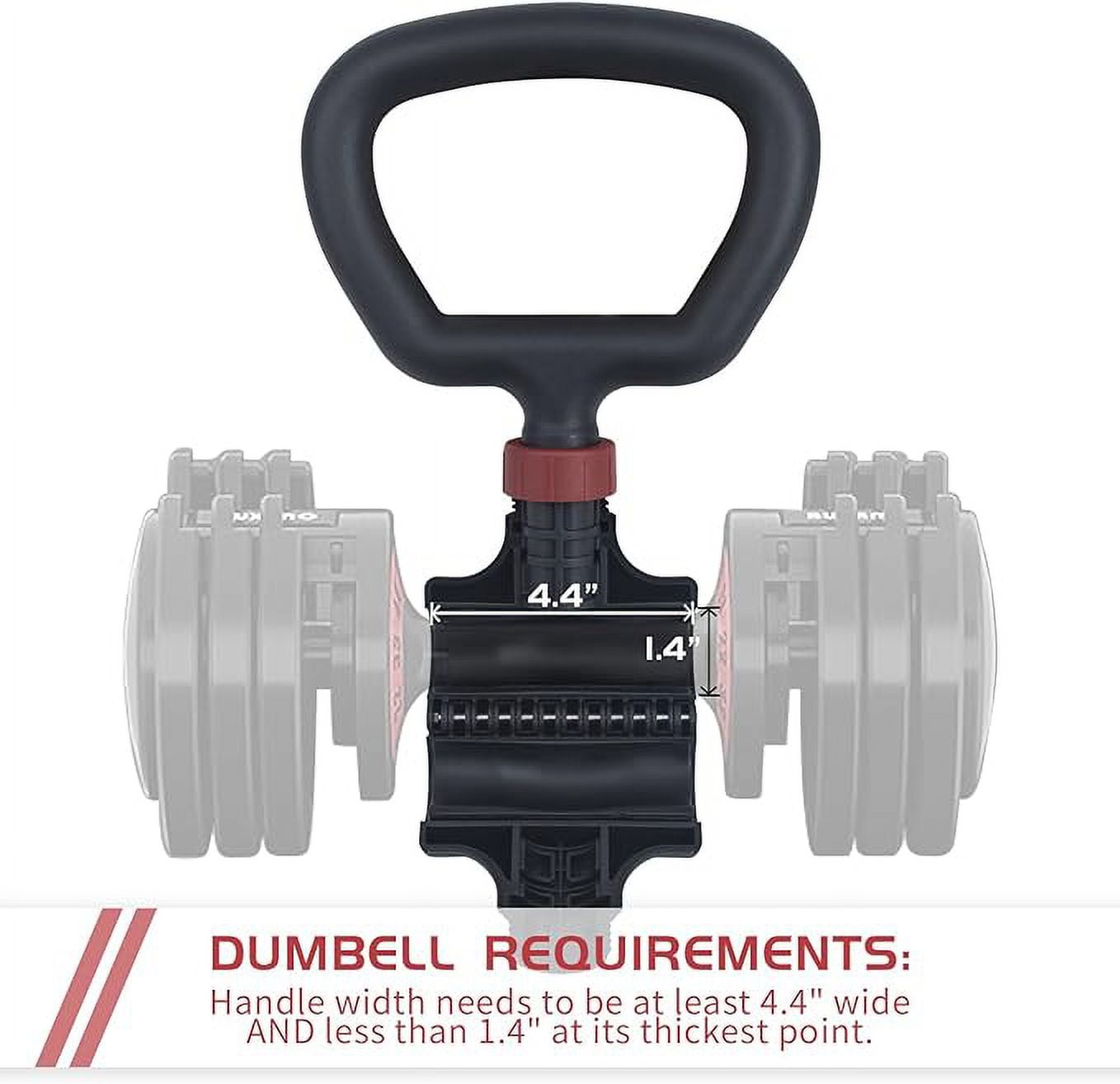 Dumbbell Barbell Converter, EZ Curl Bar,Adjustable Barbell,Kettlebells Adjustable Weight,Dumbbell to Barbell Converter,Dumbbell Kettlebells Converter（8-200LB）