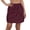 Z06Wine, variant on Womens Cargo Skirt Quick Dry A Line Skirt Trendy Maxi Skirts with Pockets High Waisted Back Slit Long Skirts Culottes Pink XL