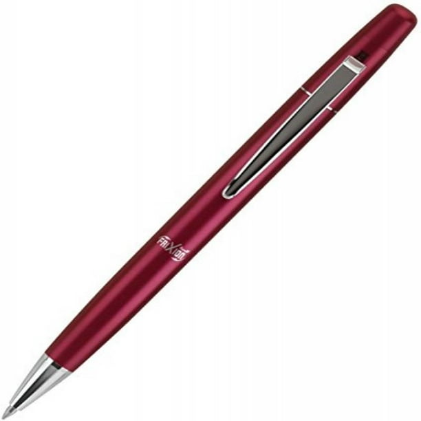 Pilot FriXion Ball LX Erasable Gel Pen, Fine Point, Blue Ink, Red