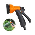 thumbnail image 2 of Garden Hose Nozzle Anti-Leak Heavy Duty 8 Patterns Watering Nozzle High Pressure Flow Control Sprayer with Rubberized Grip for Car Wash Cleaning Watering Lawn and Garden, 2 of 4