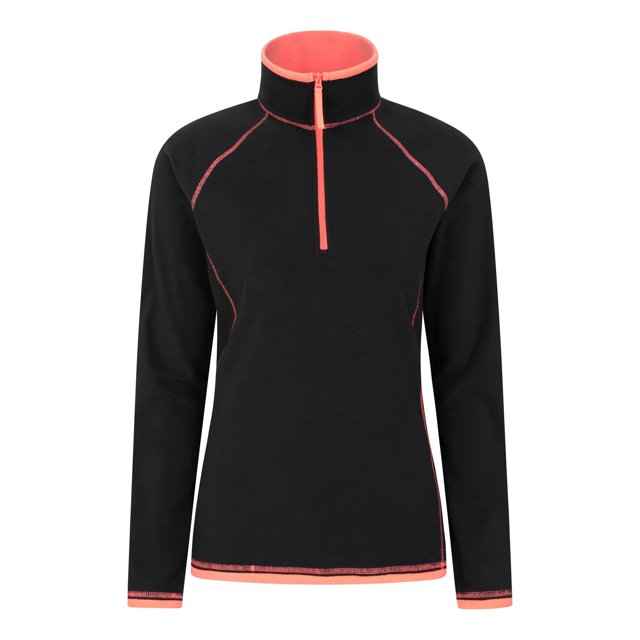 Mountain Warehouse - Forro Polar Montana para Mujer (Negro Azabache)