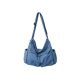thumbnail image 1 of (Envío Por La Mitad) Bolso Mezclilla Ins Bolso Hombro Coreano Bolso Cruzado Japonés Harajuku Retro Literario Perezoso Mujer Gran Capacidad Azul, 1 of 9