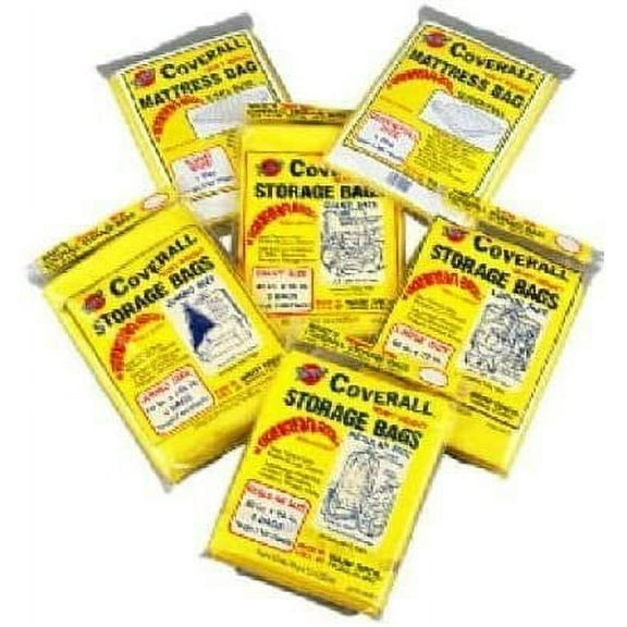 Warps CB-40 40" X 72" Large Storage Bags 4 Count