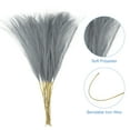 thumbnail image 3 of 25 Paquetes de Hierba Pampas Falsa de 21 Pulgadas para Decoración del Hogar, Gris Oscuro, 3 of 6