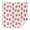White Cow Strawberry, variant on White Cow Strawberry Pattern Square Tablecloth,Waterproof Square Table Cover,Wipeable Spillproof Washable Table Cover for Home Kitchen Party Decor 42"X42"(107x107cm)