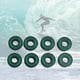 thumbnail image 4 of 8 rodamientos de acero para monopatín ABEC-11 rodamiento de rodillos para tablas de monopatín Longboard Verde Cola Rodamientos para patinetas, 4 of 8