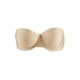 thumbnail image 1 of Sujetador con aros extensor convertible push up sin tirantes Demi Cup para mujer uxcell Beige 34C, 1 of 7