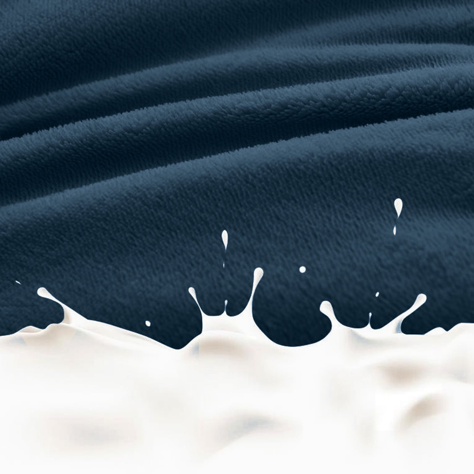 Kezqiaxn Thickened Comforter 150x200cm Milk Fleece Full Size Comforters Winter Quilt Doubles Lightweight Quilt Bed Thick Blankets Warm Cotton Quilt for Camping/Bedroom/All Season Blue