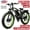 Black  Green, variant on 6000W Electric Bike for Adults, 26x4in Fat Tire All Terrain E-Mountain Ebike, 60V 25Ah Full Suspension E Bike, AWD 21-Speed Snow Ebike, 45MPH & 100 Miles Range for All Terrain Snow Sand UL2849