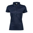 thumbnail image 1 of Tee Jays Womens Pima Short Sleeve Cotton Polo Shirt, 1 of 2